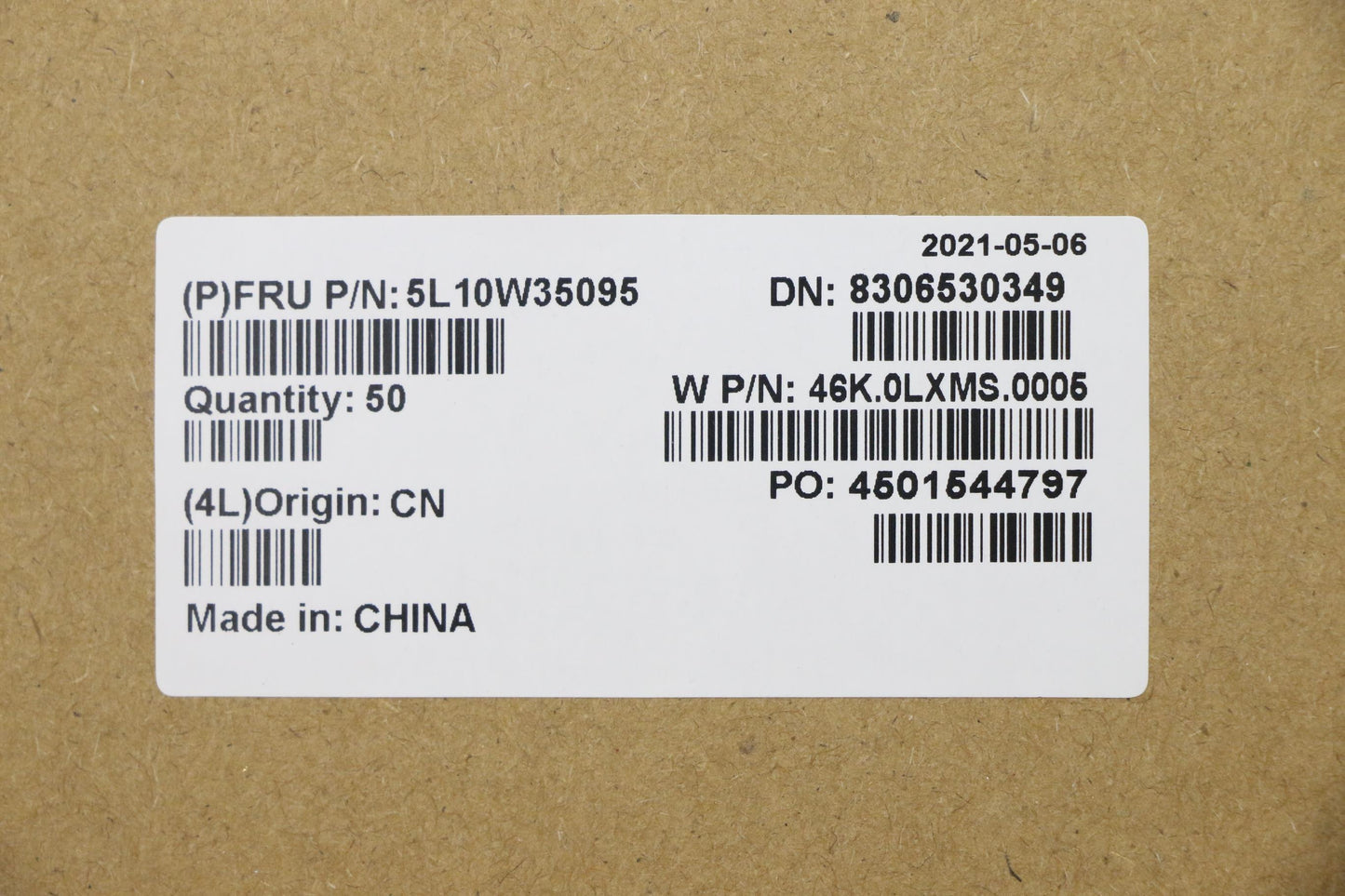 Lenovo Label Label W 20V9 Geo Kit - 5L10W35095