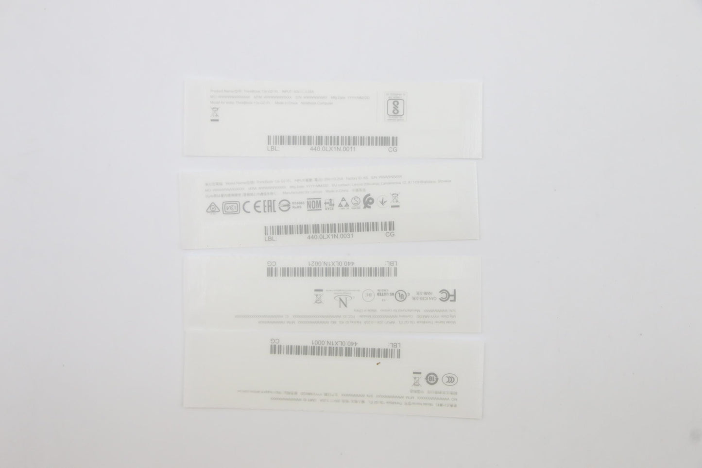 Lenovo Label Label W 20V9 Geo Kit - 5L10W35095