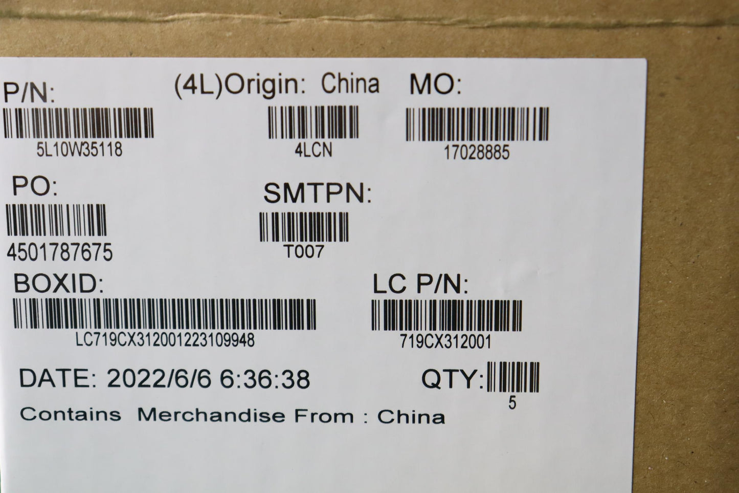 Lenovo Label Label L21B1 For Label Ki - 5L10W35118