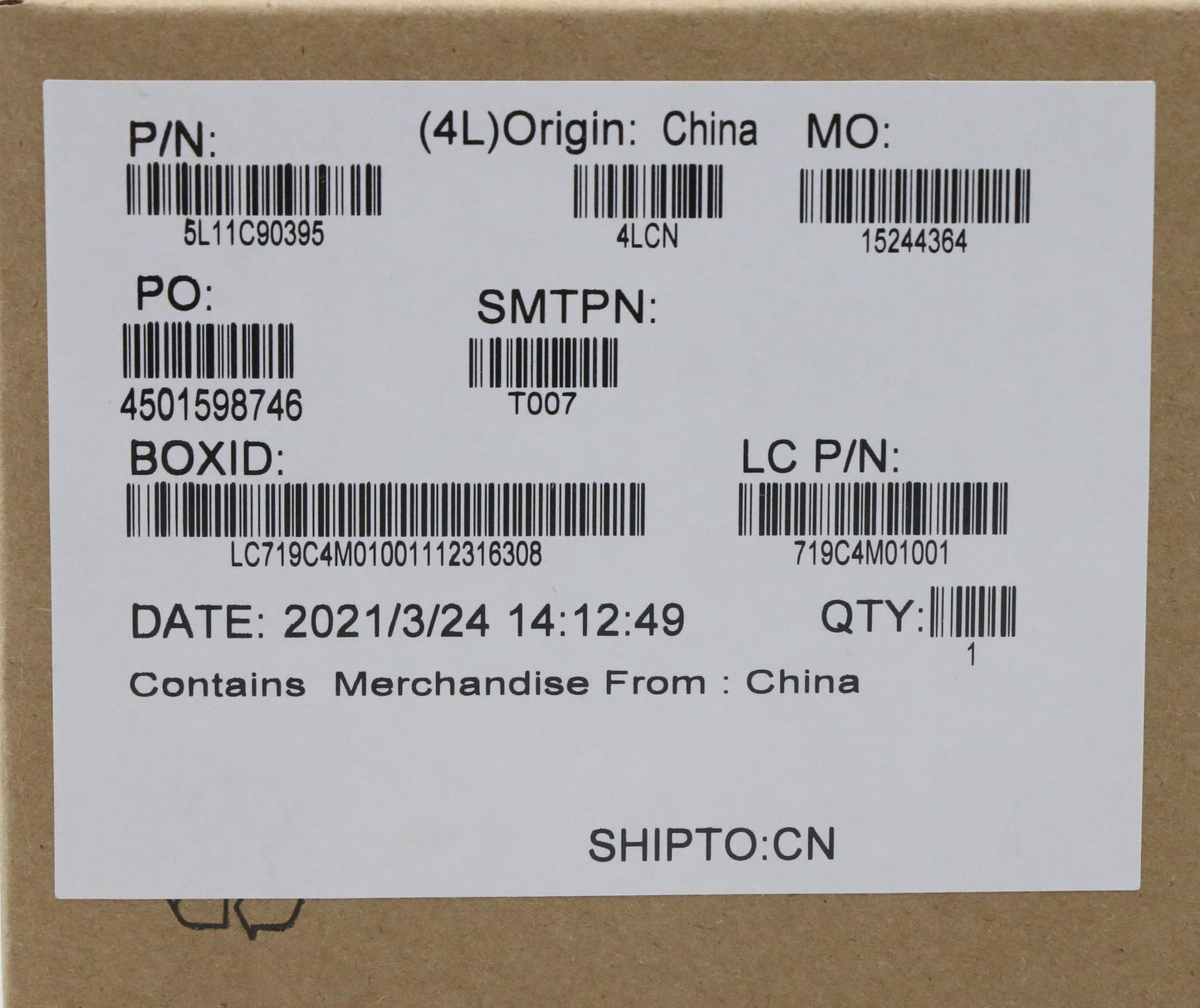 Lenovo Label Label Kit - 5L11C90395