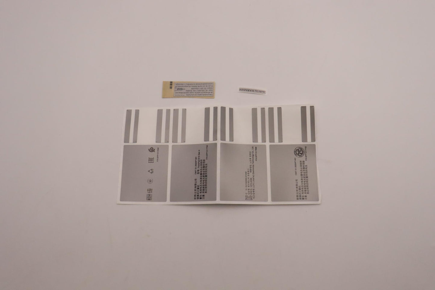 Lenovo Label Fru Geo Label Kit Sliver - 5L11H70922