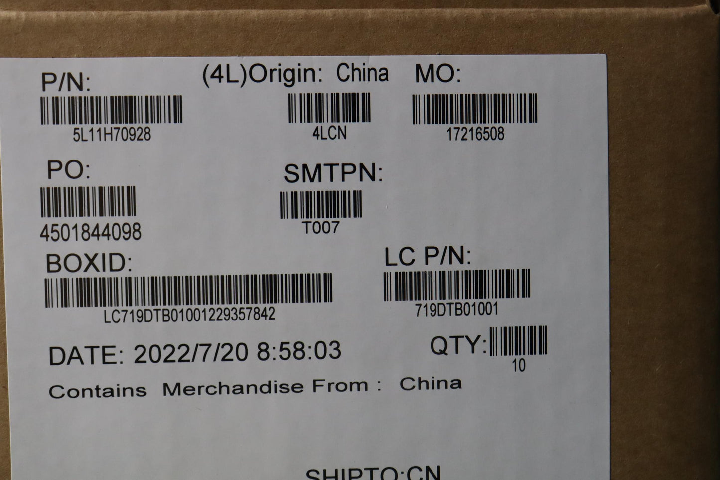 Lenovo Label Fru Label Kits Asm - 5L11H70928