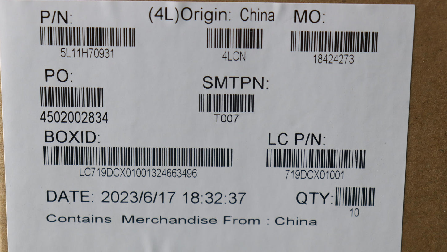 Lenovo Label T15P G3 Fru Label Kits - 5L11H70931