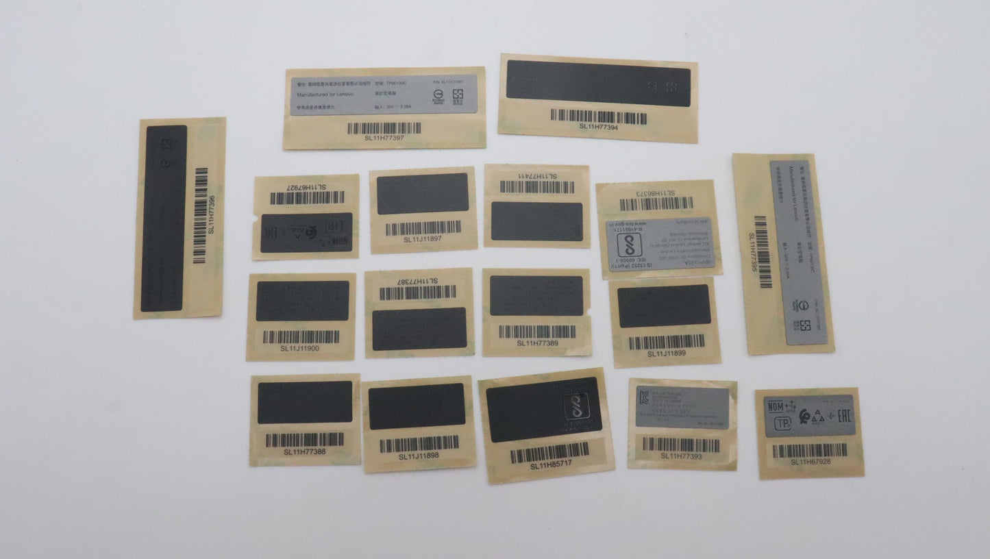 Lenovo Label Fru Label Kit For Lipc - 5L11H70934