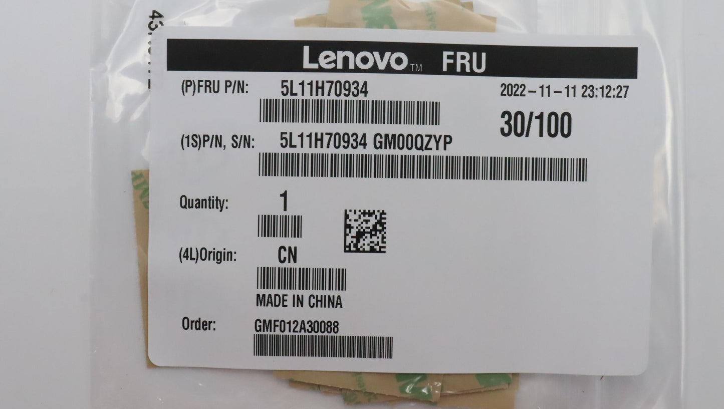 Lenovo Label Fru Label Kit For Lipc - 5L11H70934