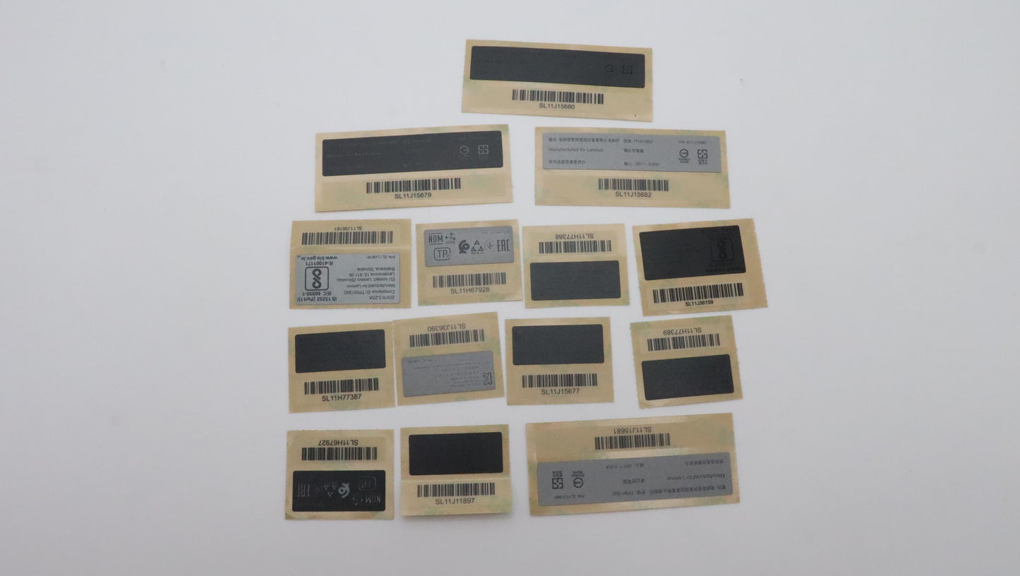 Lenovo Label Fru Label Kit For Lipc - 5L11H70954