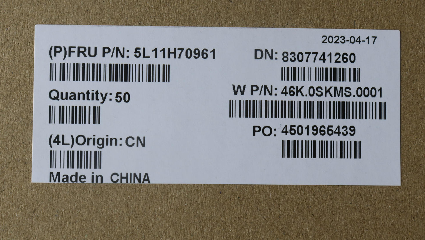 Lenovo Label Pack Geo Black Fenrir2.0 - 5L11H70961