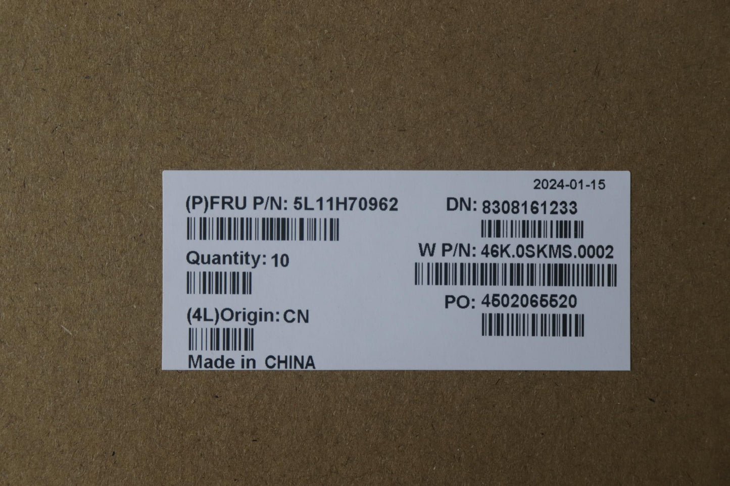 Lenovo Label Pack Geo Storm Grey Fenr - 5L11H70962