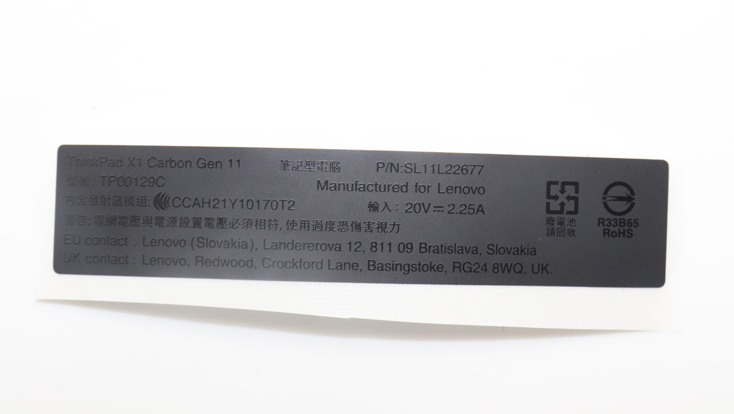 Lenovo Label Fru Panther 3.0 Label Ki - 5L11H70963