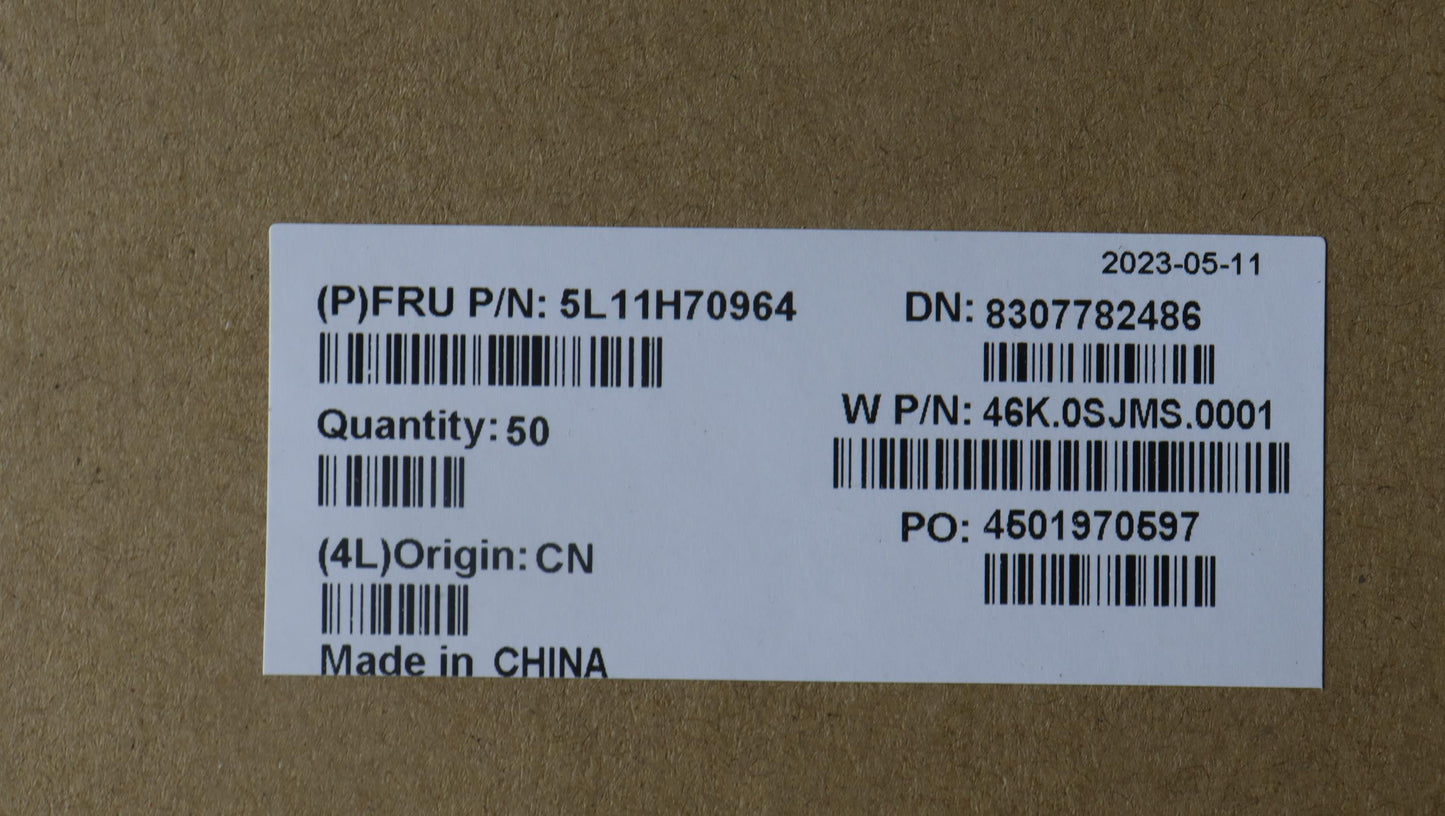 Lenovo Label Fru Label Geo Kit Golem - 5L11H70964