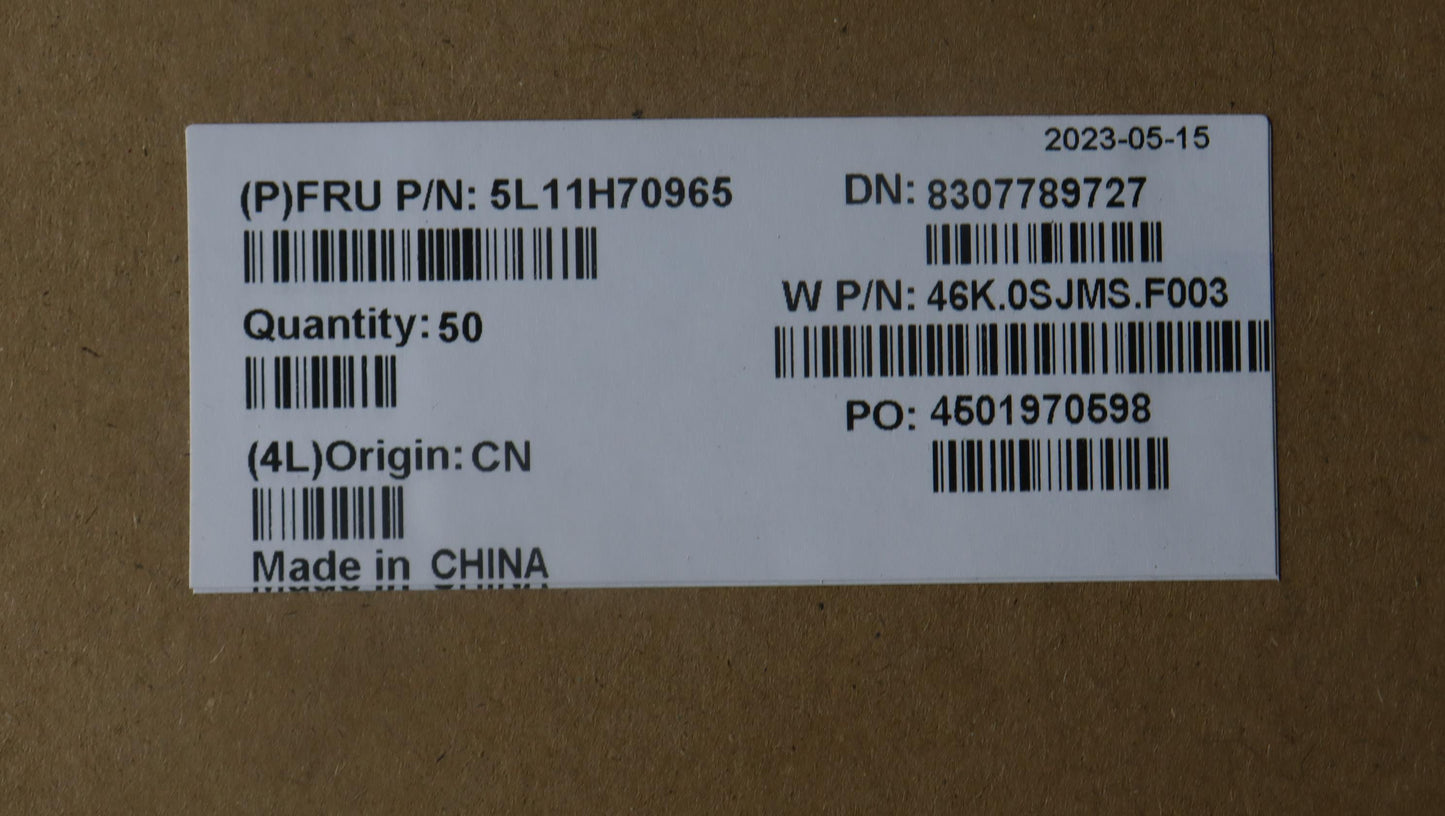 Lenovo Label Fru Label Geo Kit Talos - 5L11H70965