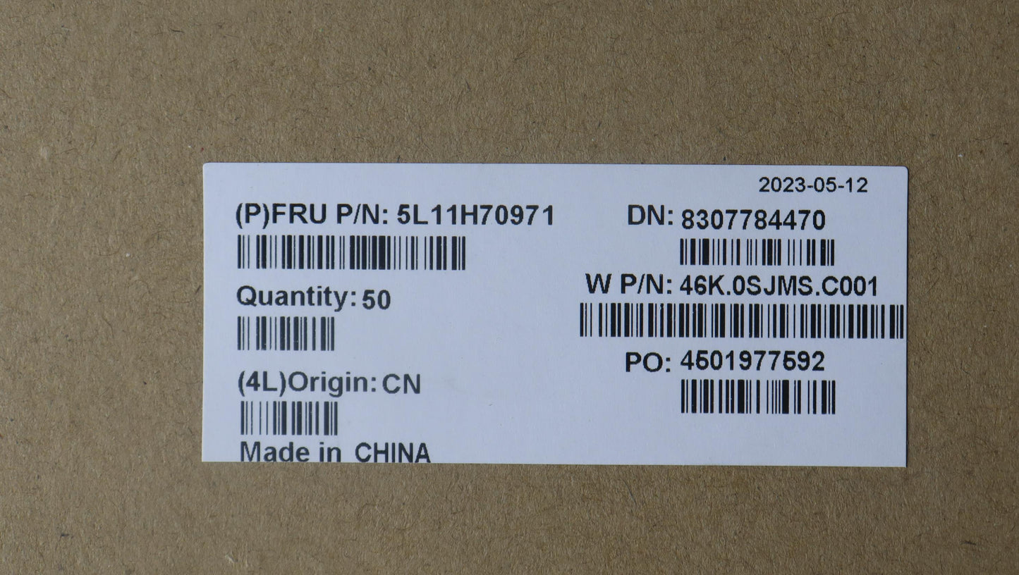 Lenovo Label Fl Geo Kit Intel Talos 2 - 5L11H70971