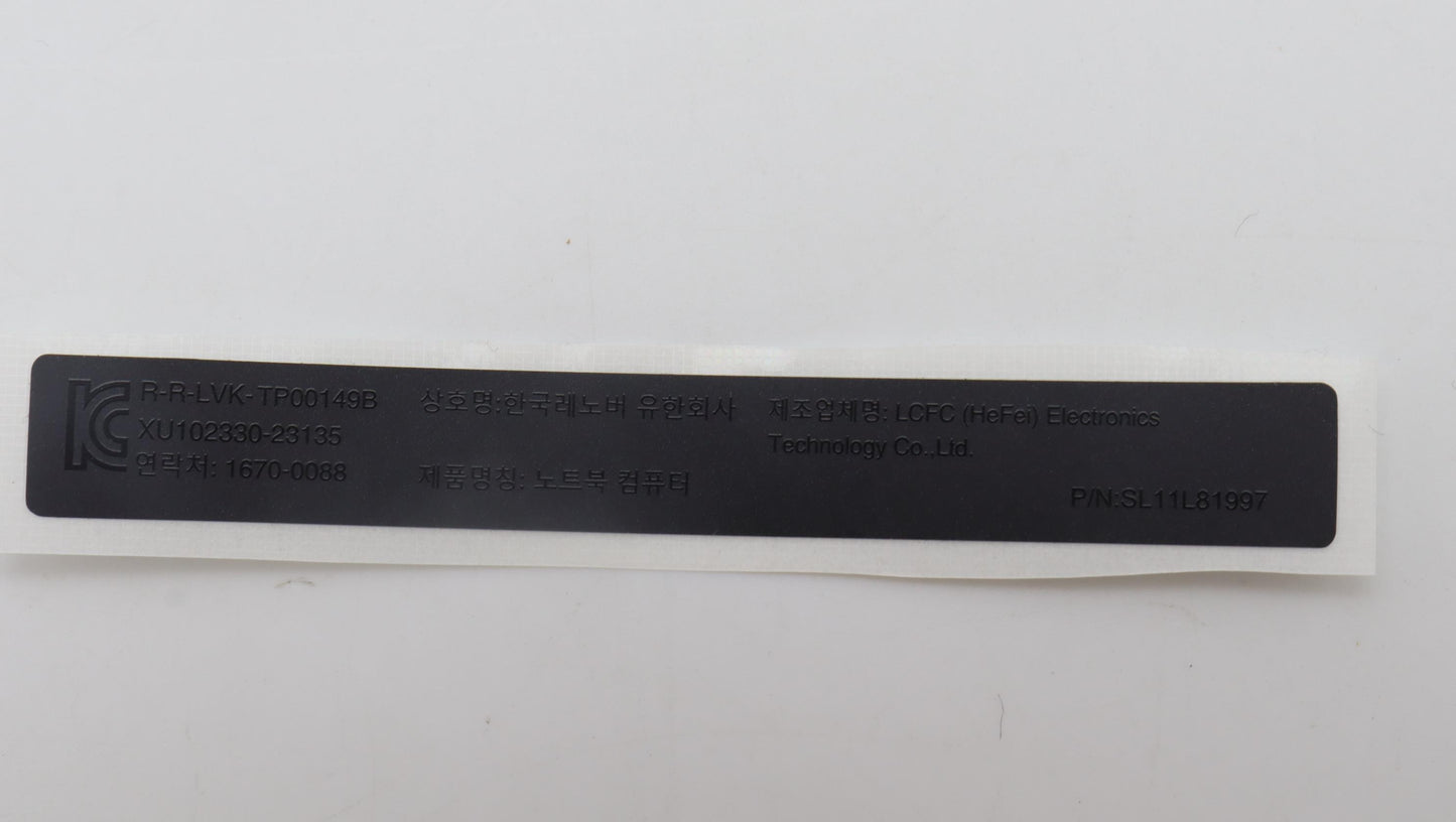 Lenovo Label Fru Label Kits Wei 1.0 I - 5L11H70980