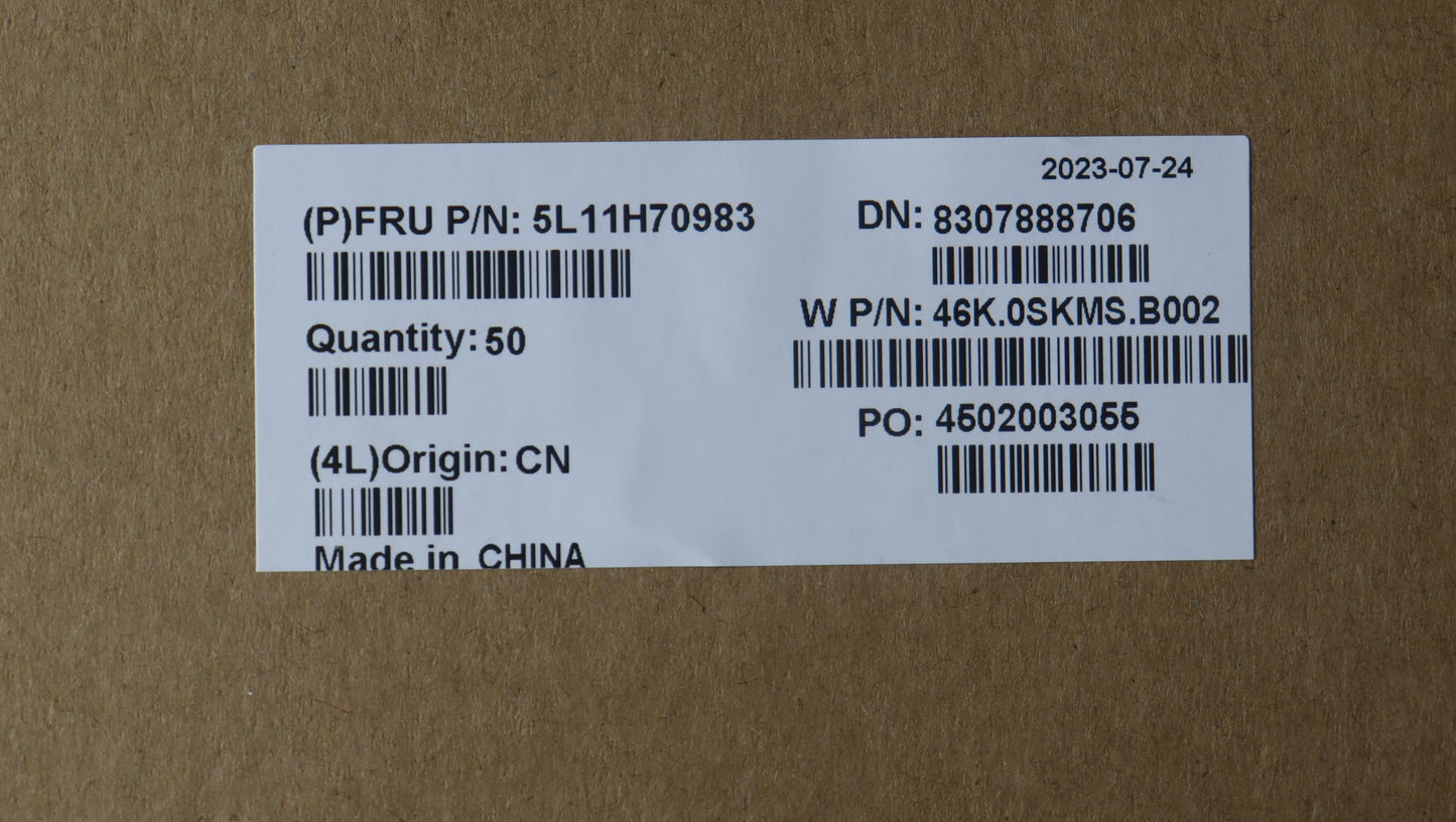 Lenovo Label Fru Label Geo Sg Fenrir2 - 5L11H70983