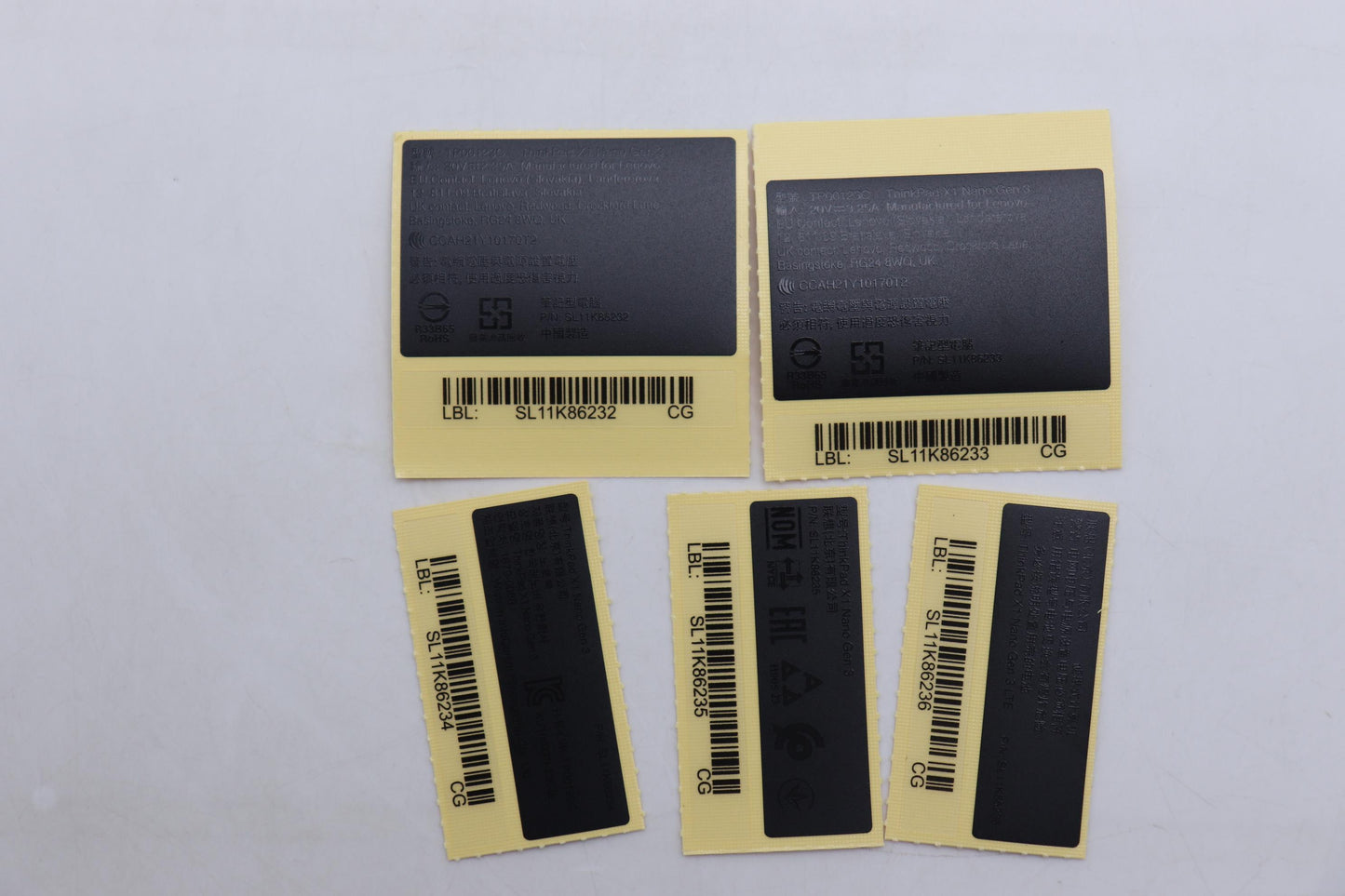 Lenovo Label Geo Label Kit,Zs3 - 5L11L47295