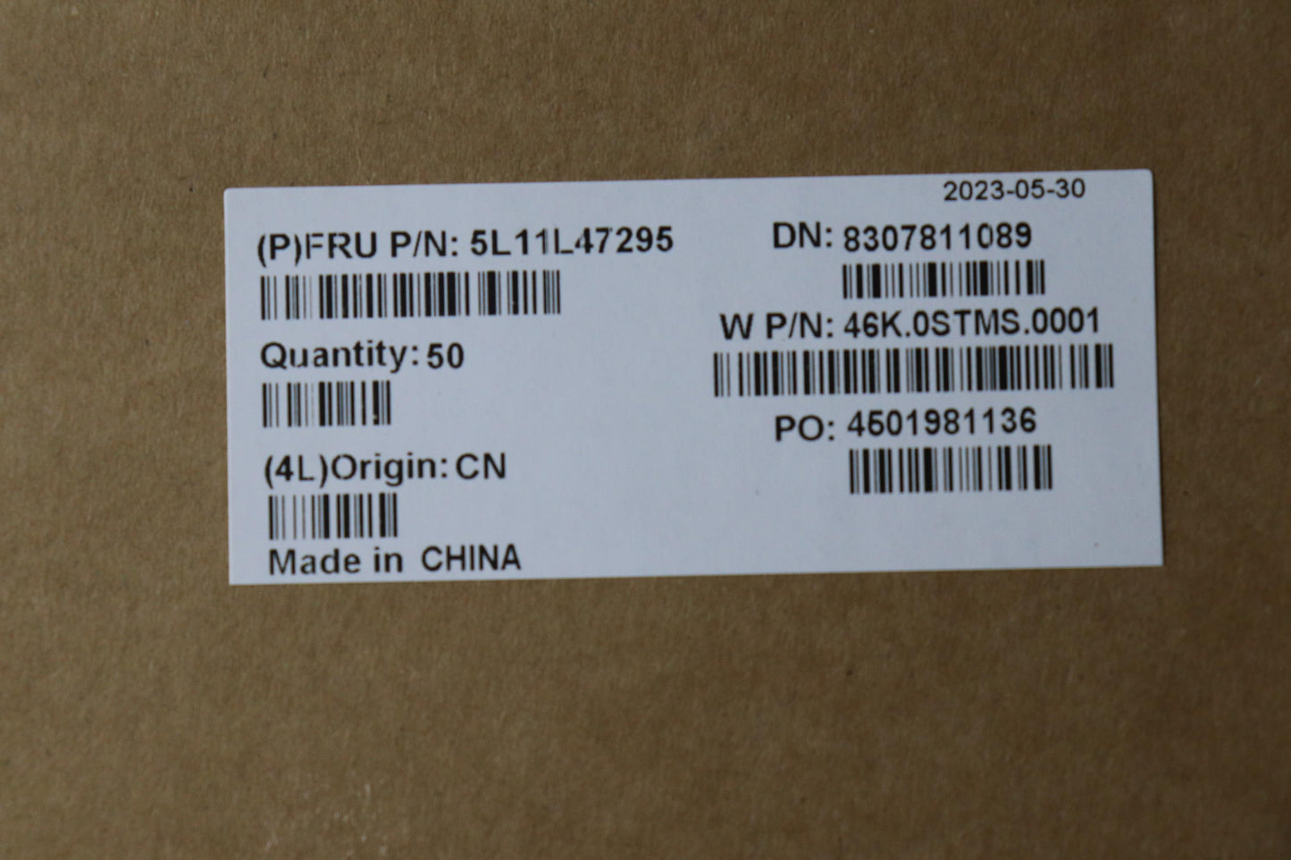 Lenovo Label Geo Label Kit,Zs3 - 5L11L47295