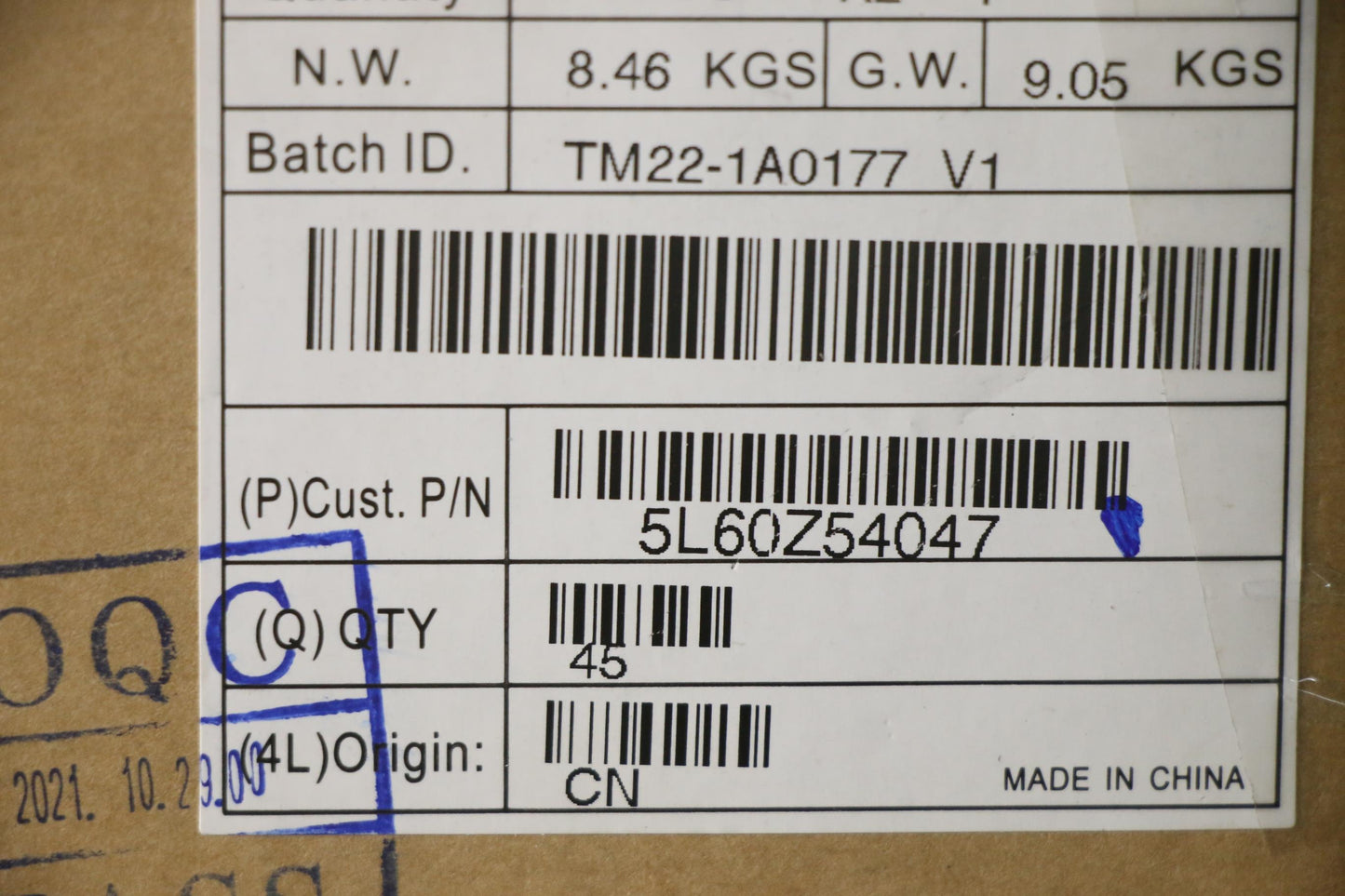 Lenovo Cord - 5L60Z54047