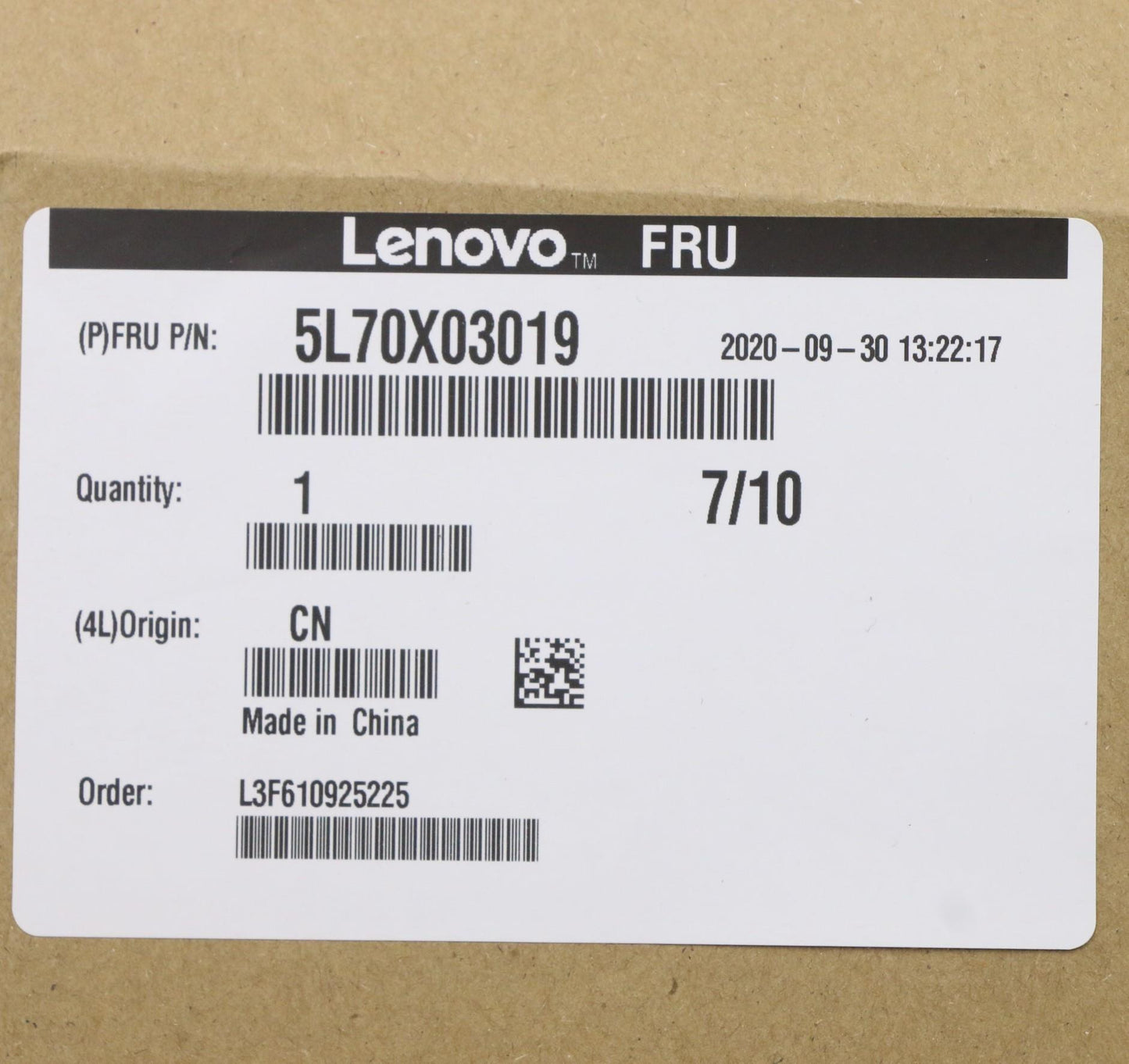 Lenovo Drives, External; Hdds, Etc. - 5L70X03019