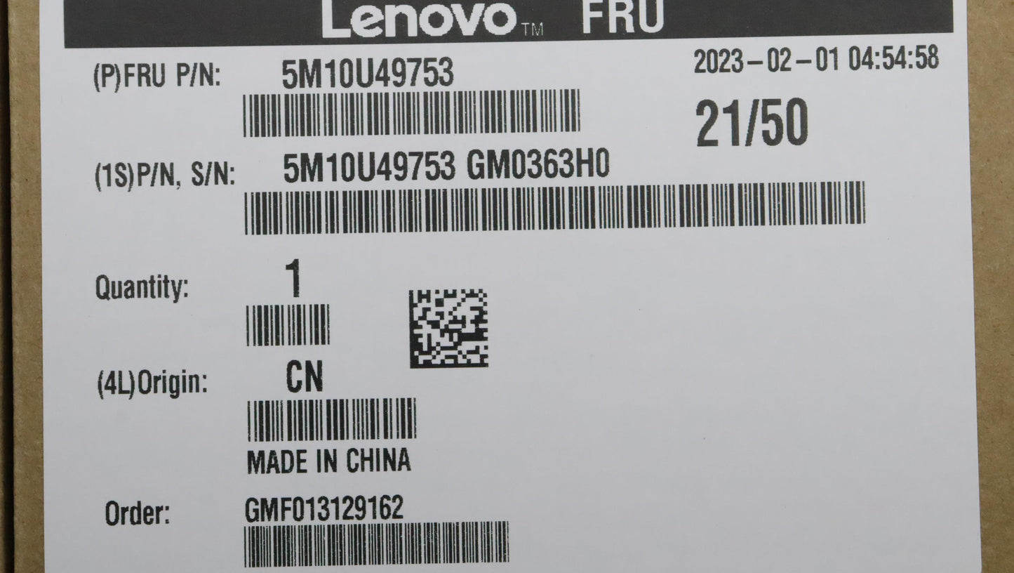 Lenovo Mech Asm Ty Adap Cage W Gasket - 5M10U49753
