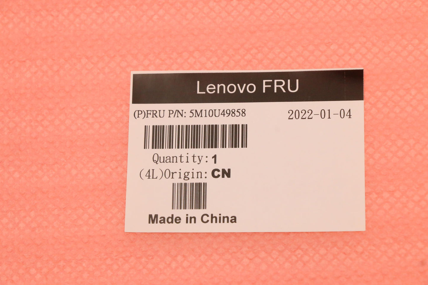 Lenovo Mech Assembly V1&S2_Fc-Bk-Cam- - 5M10U49858