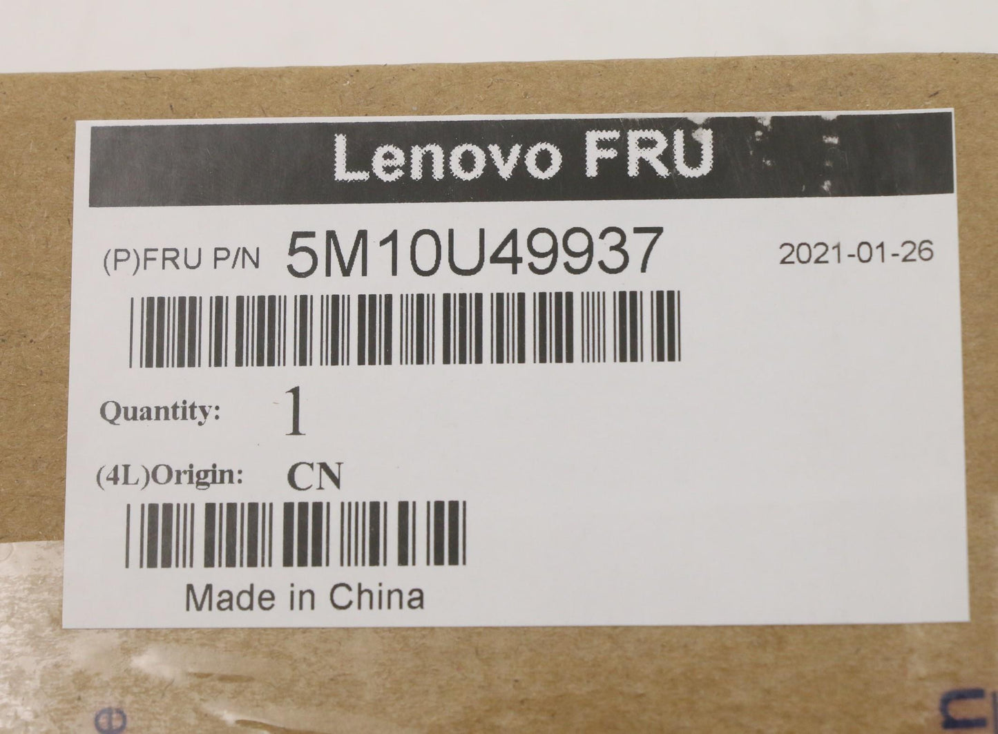 Lenovo Mech_Asm Front Io Assy Big Sur - 5M10U49937