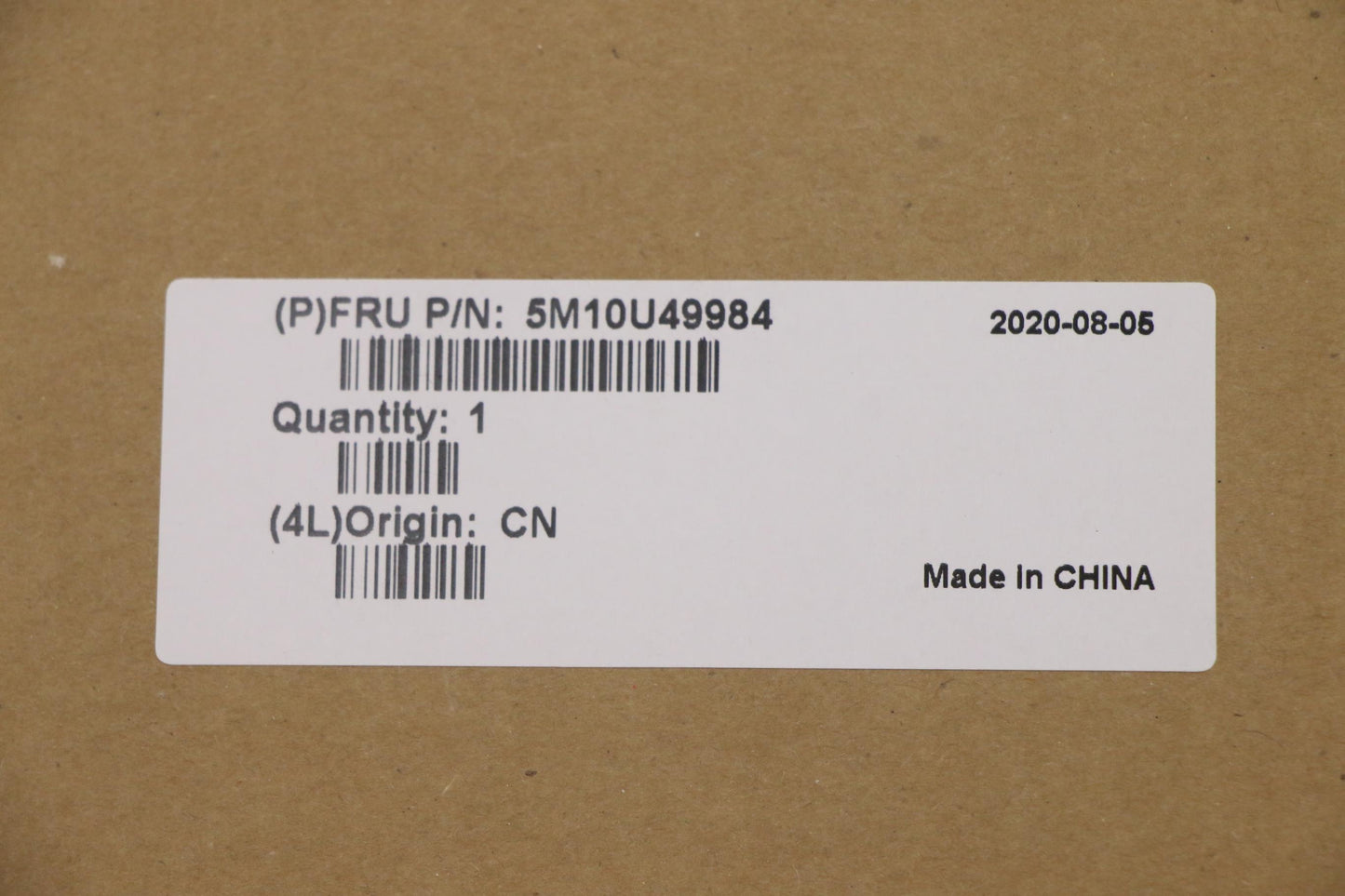 Lenovo Hdd Parts; Rails, Screws, Brac - 5M10U49984