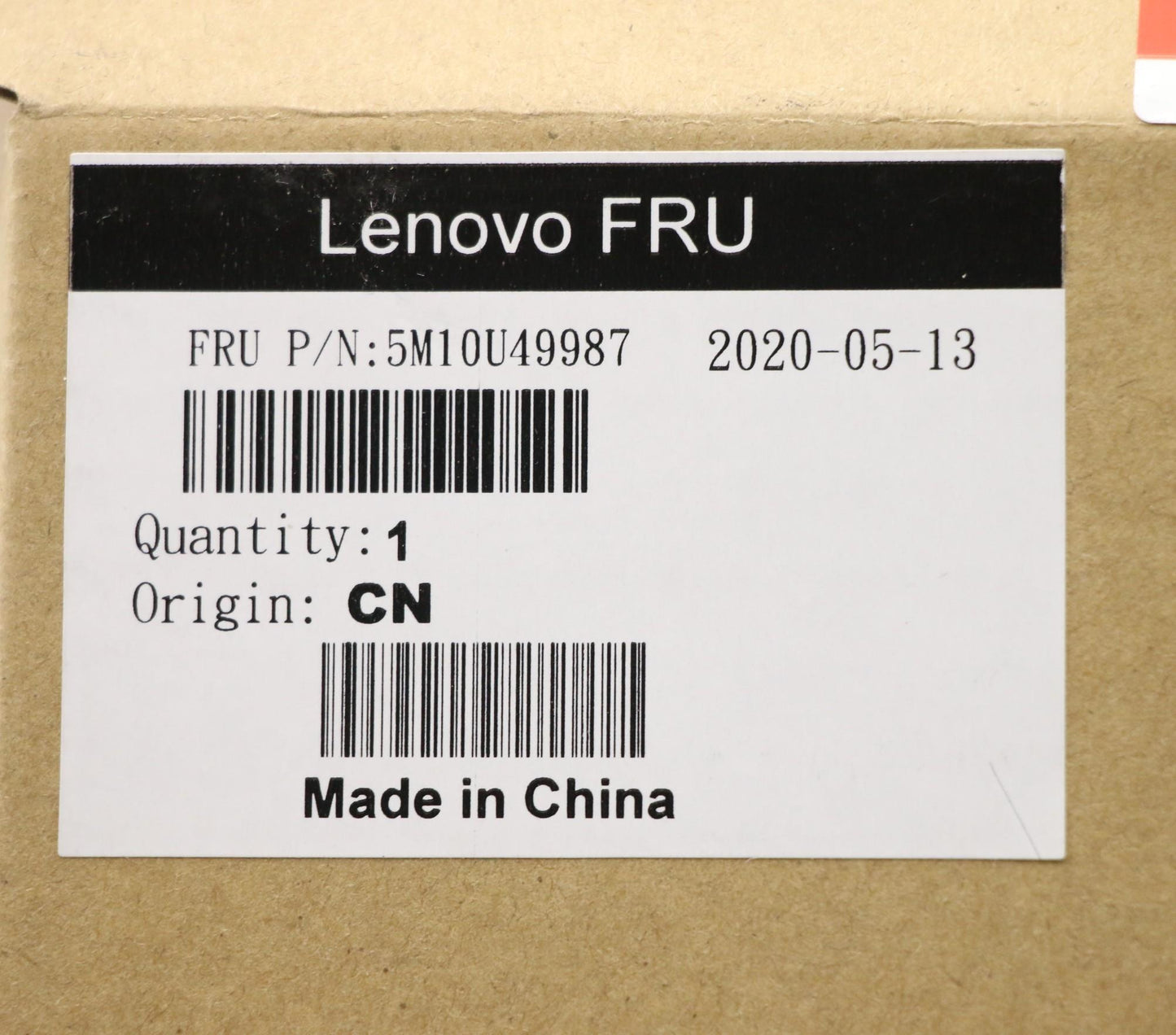 Lenovo Camera, Internal - 5M10U49987