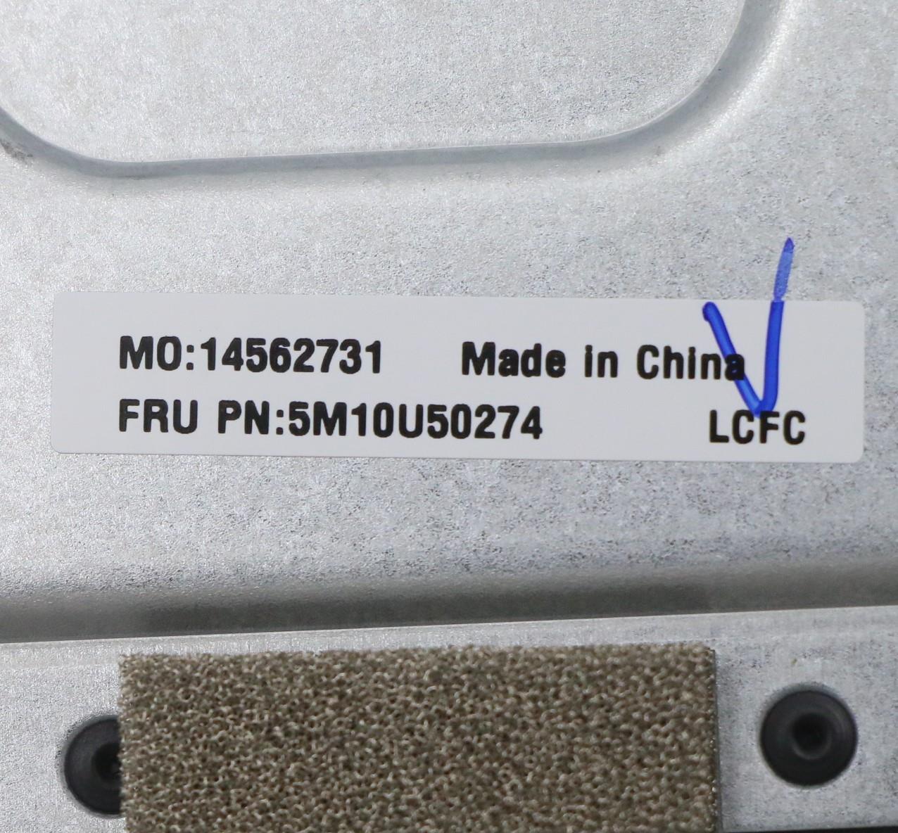 Lenovo Mech_Asm Hub60_P_Panel_Back_Cv - 5M10U50274