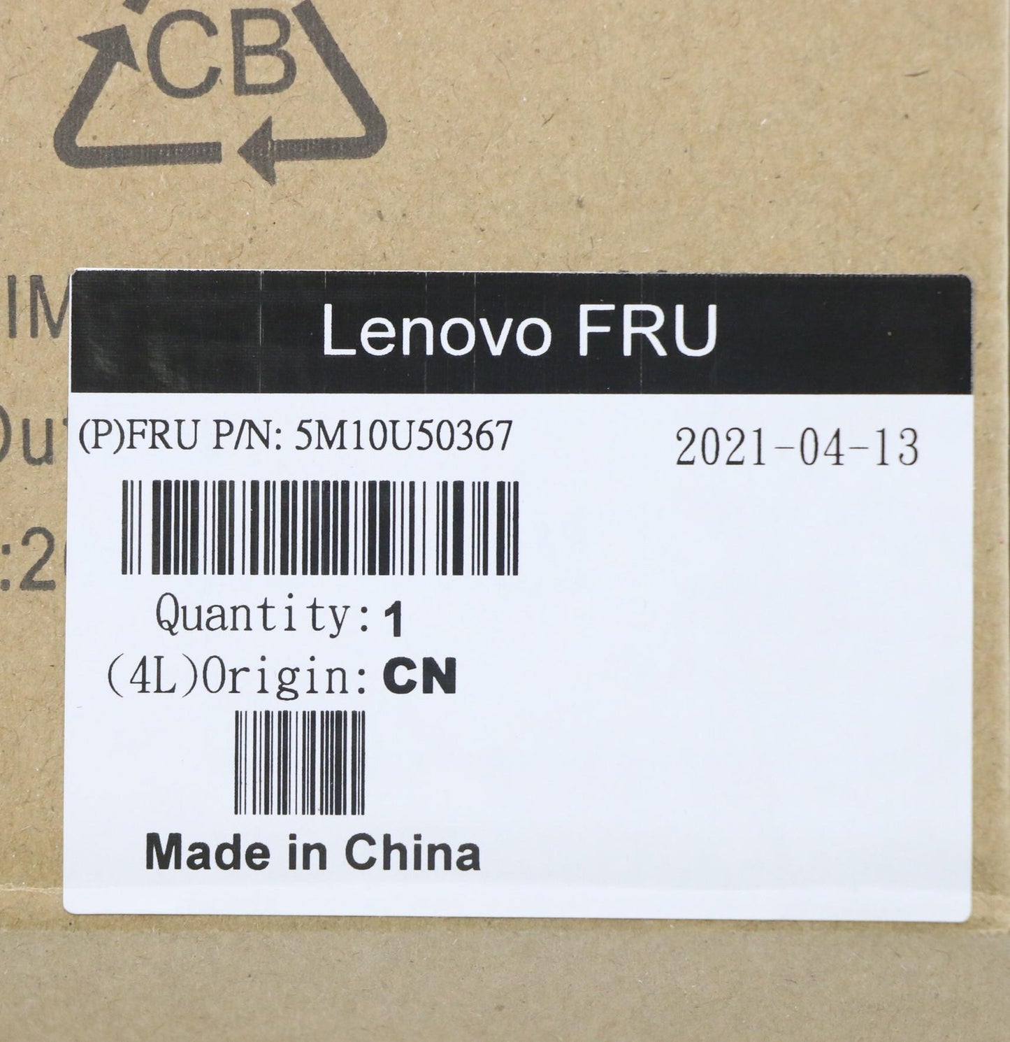 Lenovo (5M10U50367) RGB IR Camera Assembly