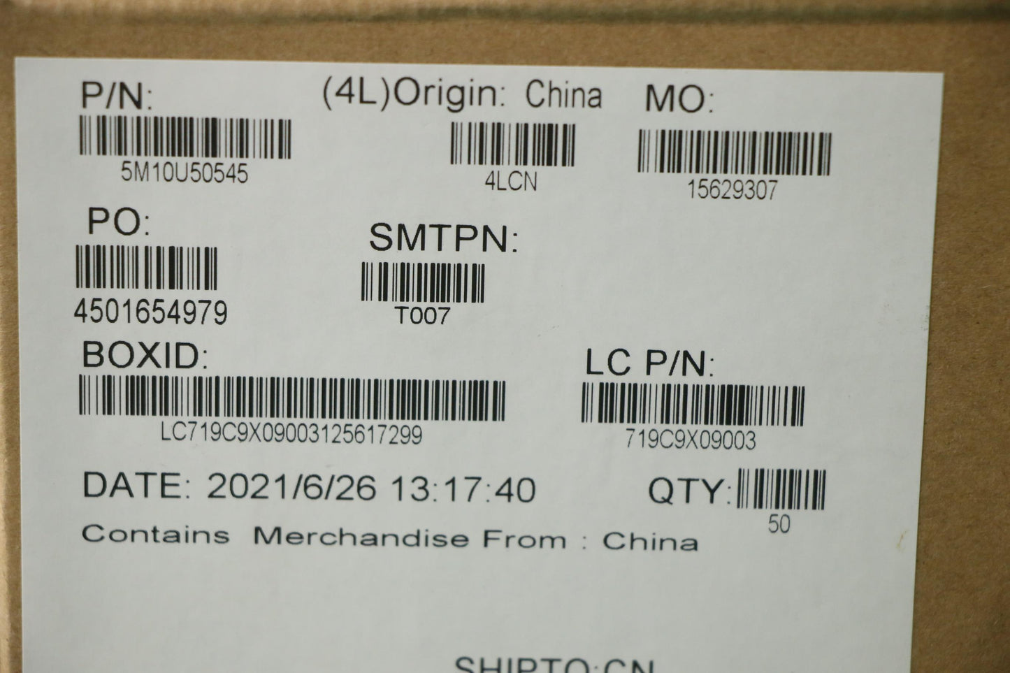 Lenovo Mech_Asm Gtu02_Acetate_Cloth - 5M10U50545