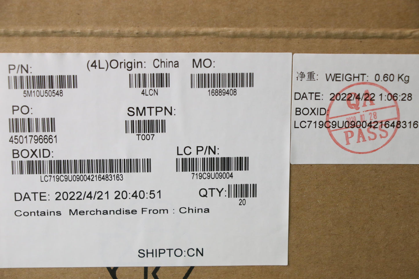Lenovo Mech_Asm Gtu02_Lte_Frame_Plast - 5M10U50548