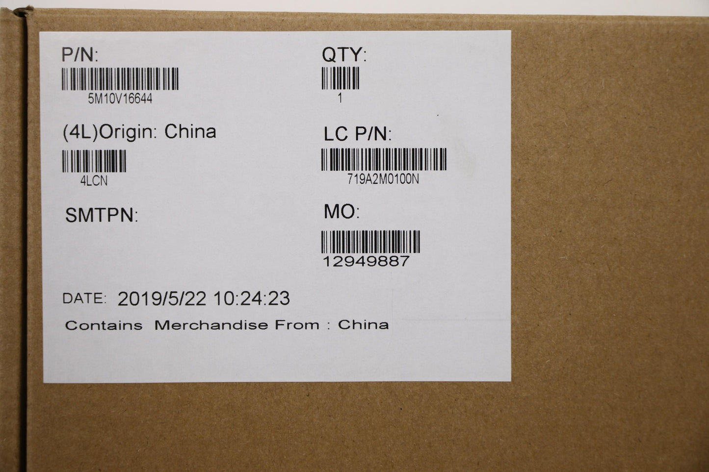 Lenovo Fccover Blt Kbd Den Uk(Srx)Bf - 5M10V16644