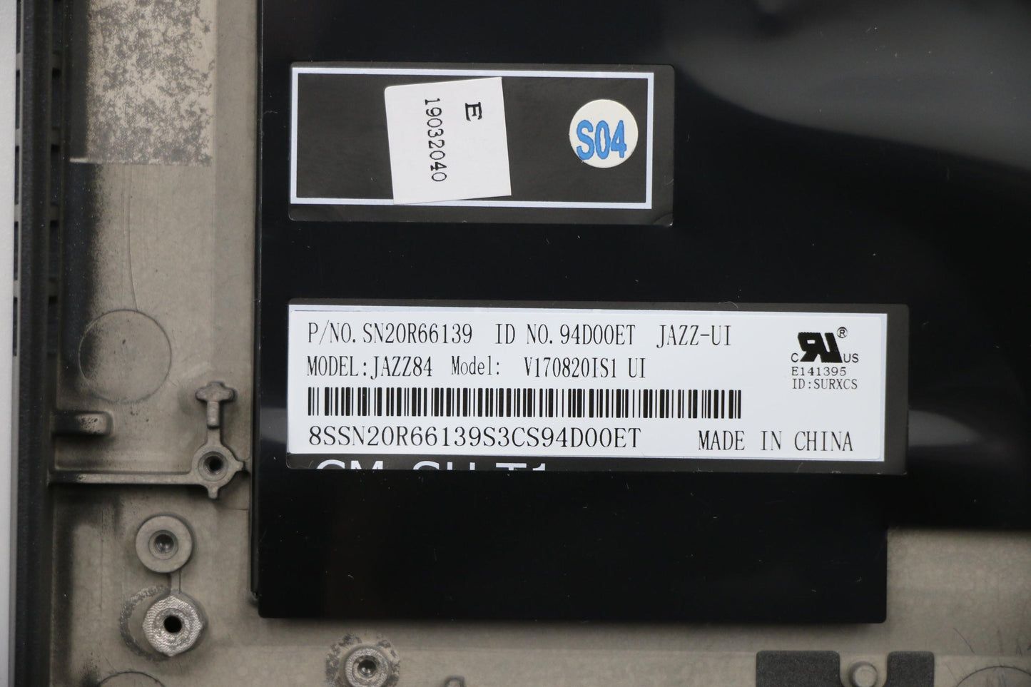 Lenovo Fccoverbltkbd Euro Engus(Srx)B - 5M10V16650