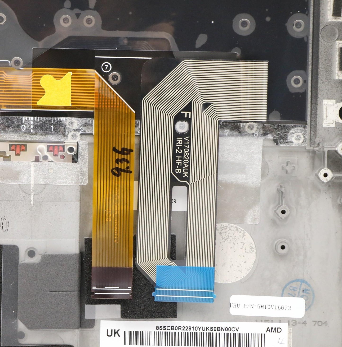 Lenovo Fccoverbltkbd La Spa Uk(Srx)Bf - 5M10V16672