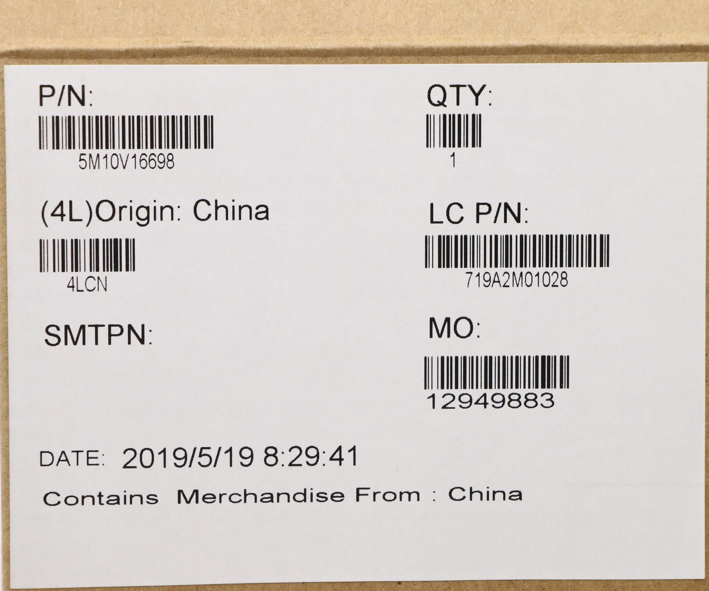 Lenovo Fccover Blt Kbd Uke Uk(Srx)Bf - 5M10V16698