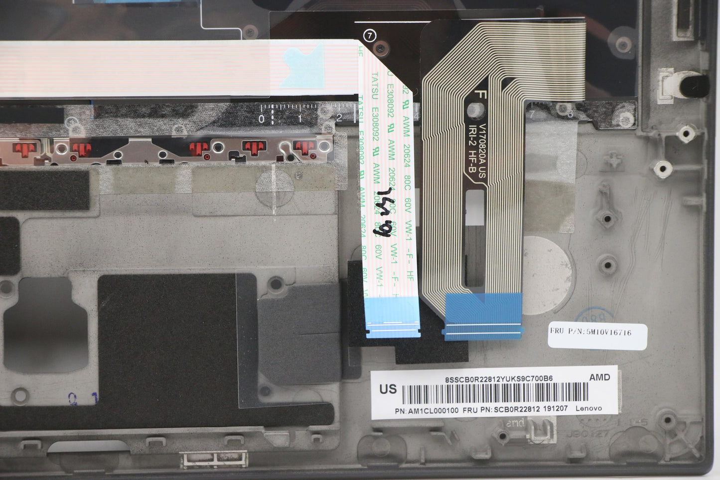Lenovo Fccover Kbd Eng Us(Srx) Bf - 5M10V16716