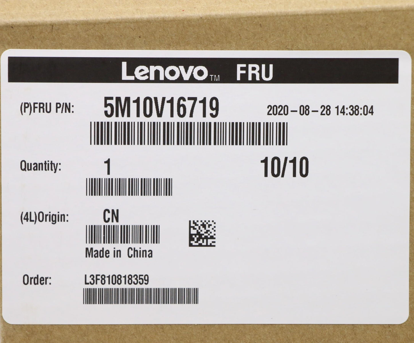 Lenovo Fccover Kbd Euro Eng Us(Ltn) B - 5M10V16719