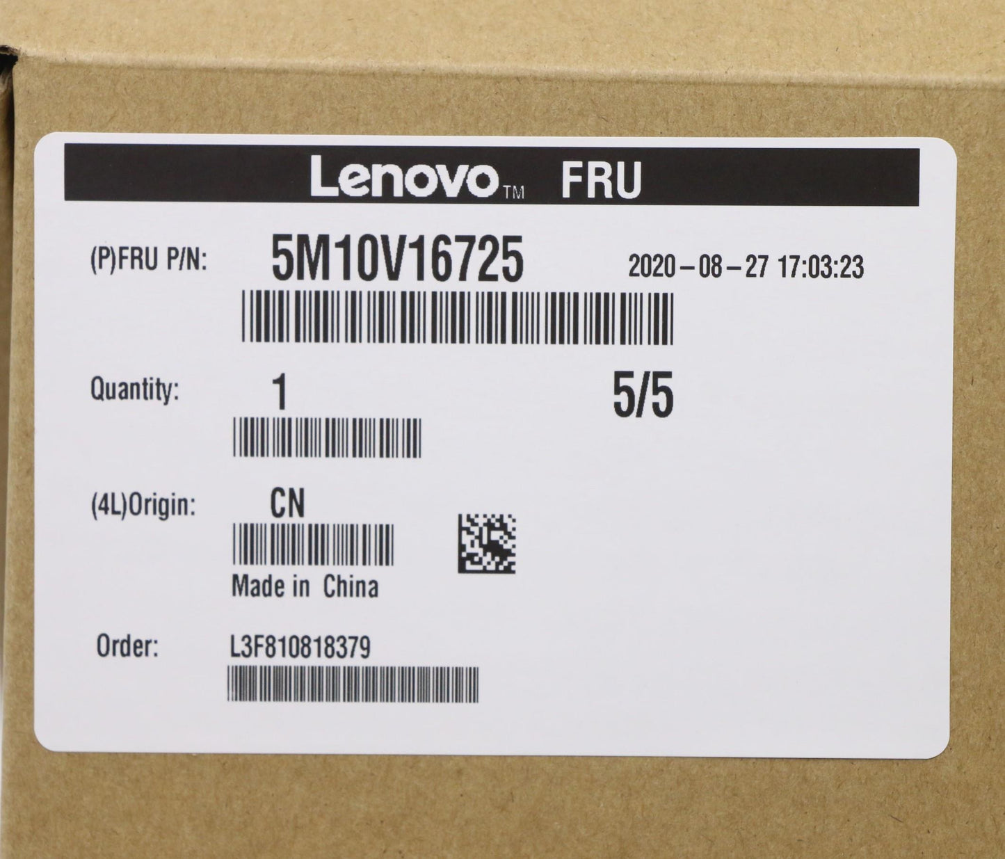 Lenovo Fccover Kbd Ger Uk(Ltn) Bf - 5M10V16725