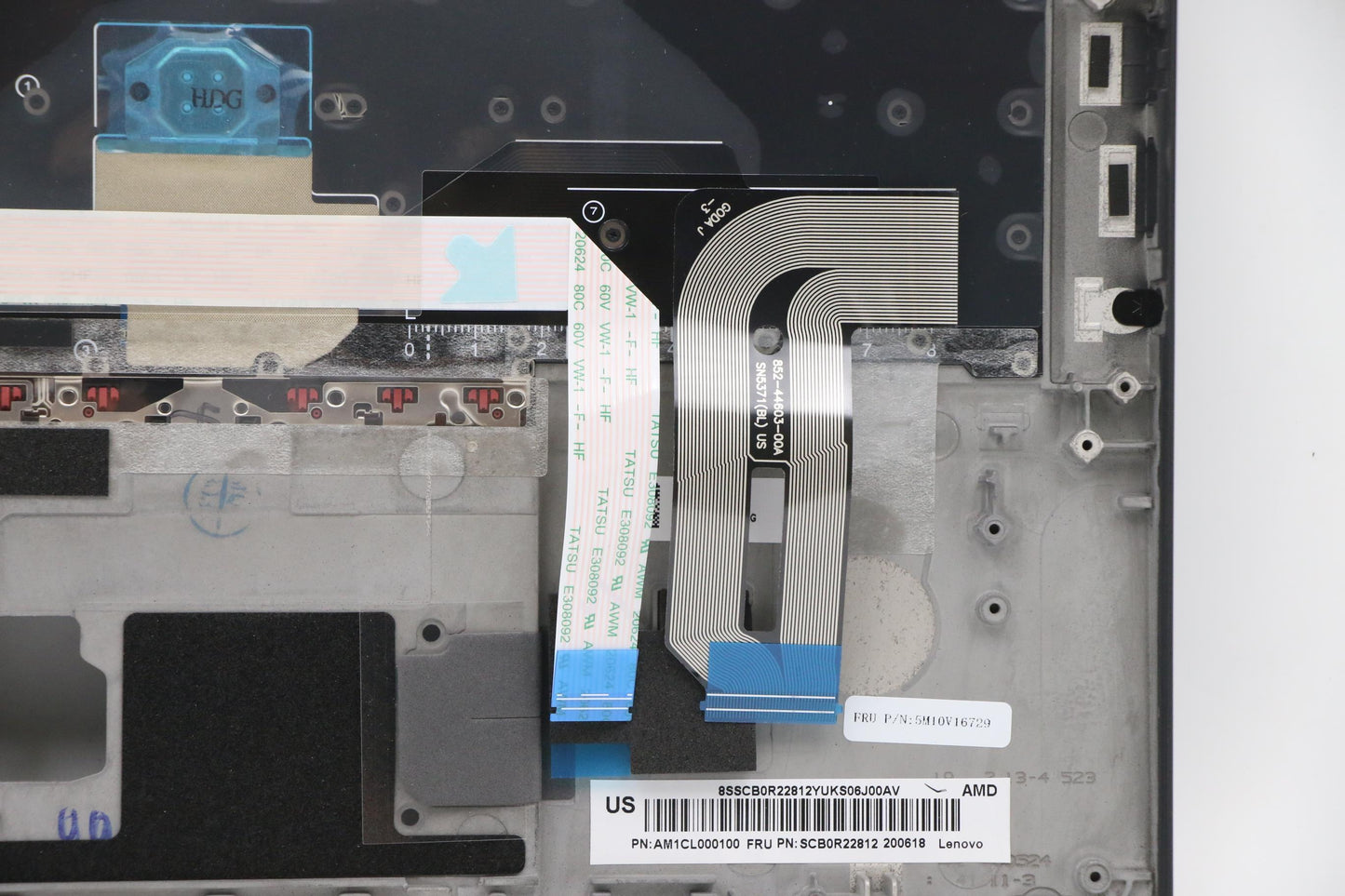 Lenovo Fccover Kbd Hbw Us(Ltn) Bf - 5M10V16729