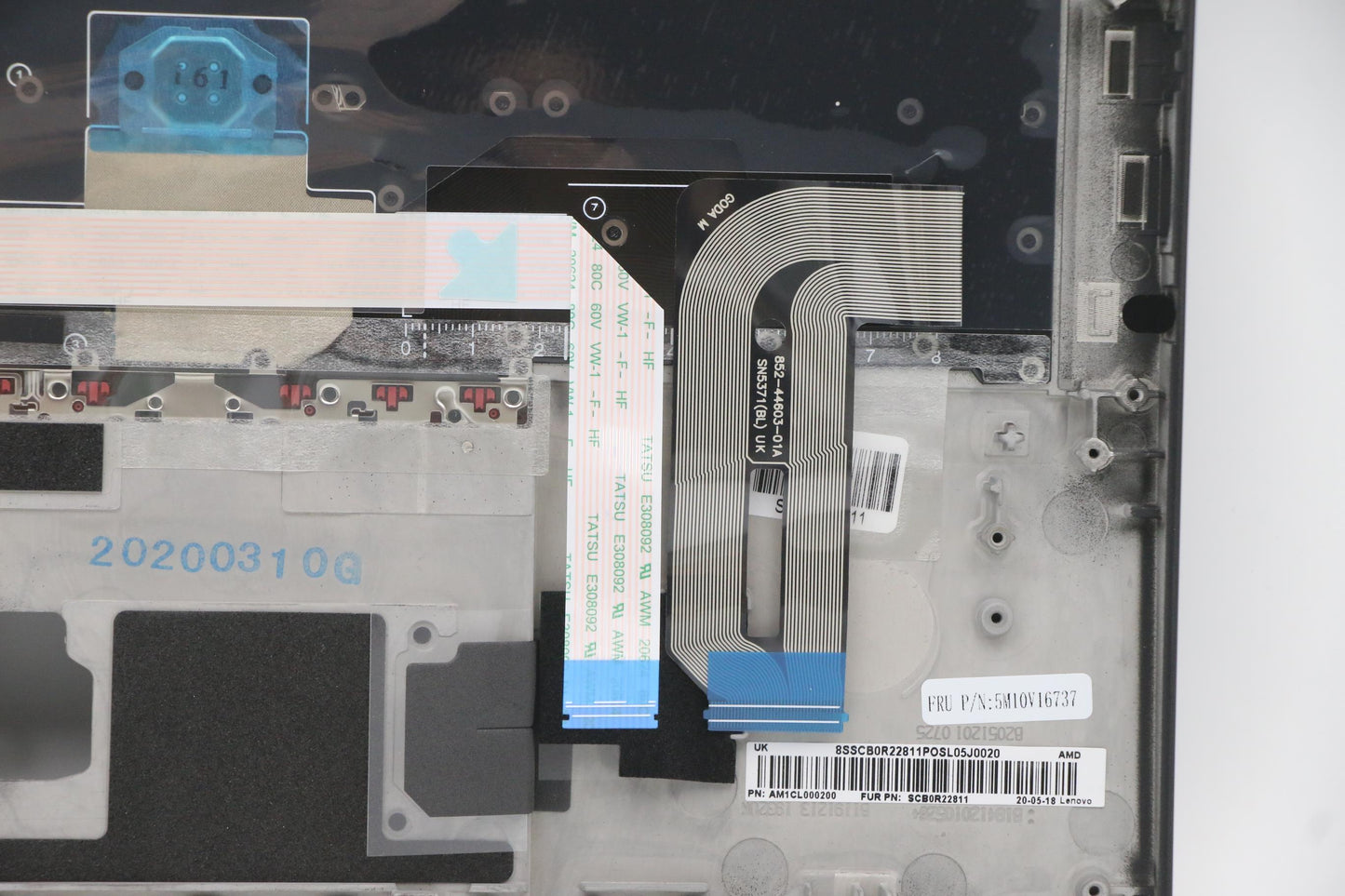 Lenovo Fccover Kbd Ita Uk(Ltn) Bf - 5M10V16737