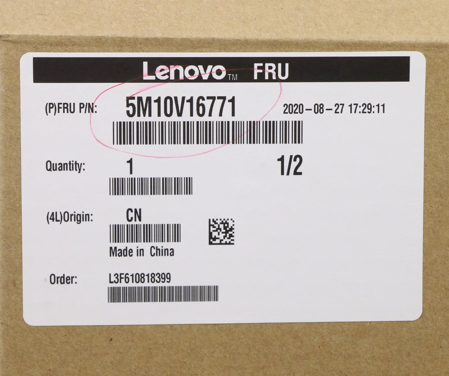 Lenovo Fccoverbltkbd 058Fra Uk(Ltn)Nf - 5M10V16771