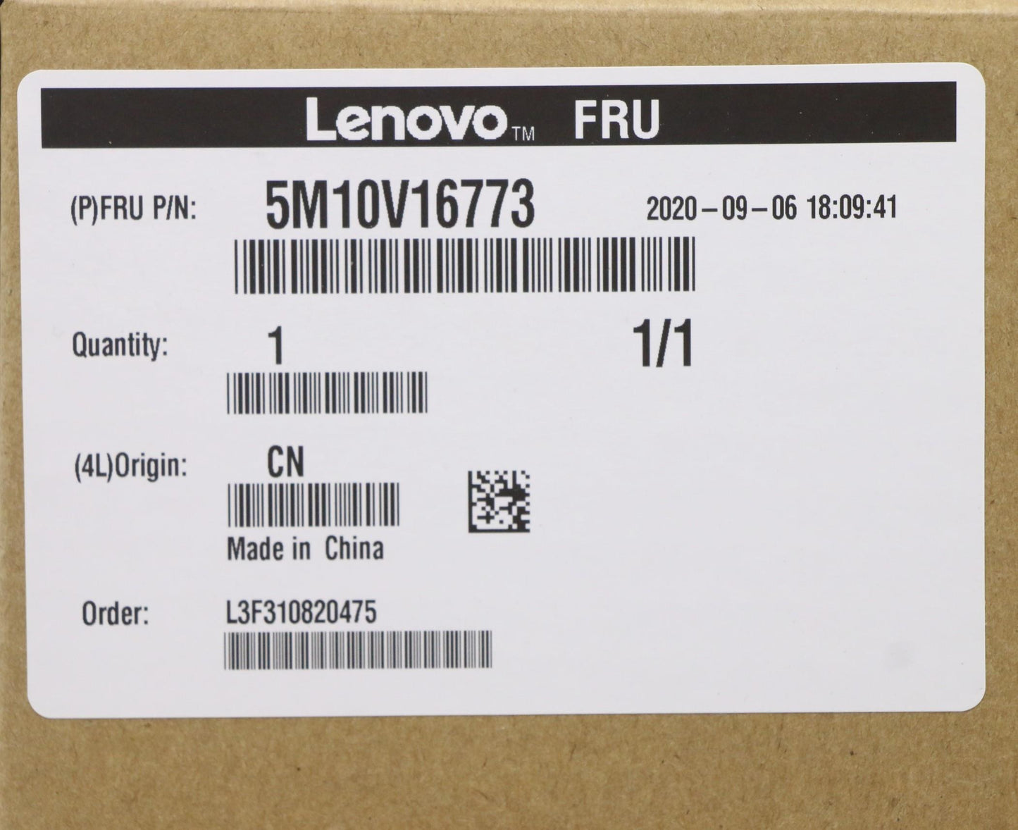 Lenovo Fccover Blt Kbd Ara Us(Ltn)Nf - 5M10V16773