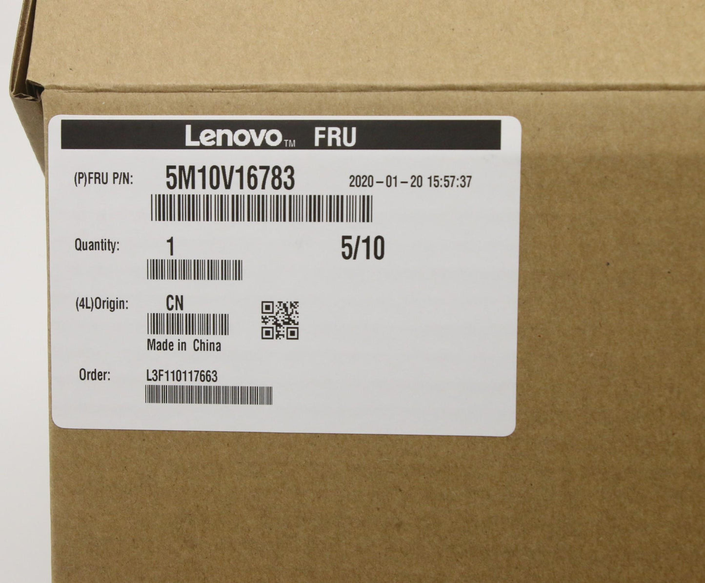 Lenovo Fccoverbltkbd Cze/Slkuk(Ltn)Nf - 5M10V16783