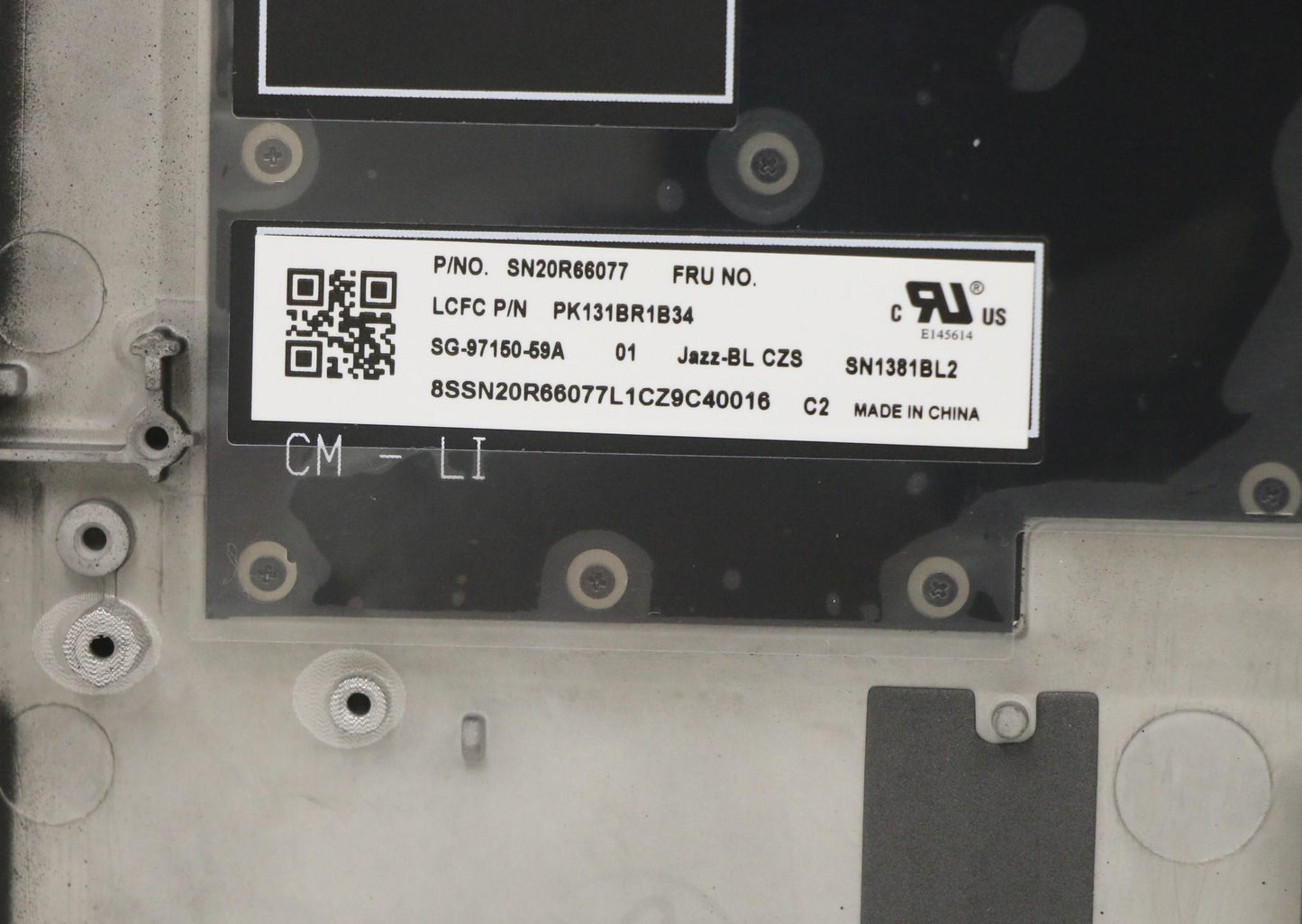 Lenovo Fccoverbltkbd Cze/Slkuk(Ltn)Nf - 5M10V16783