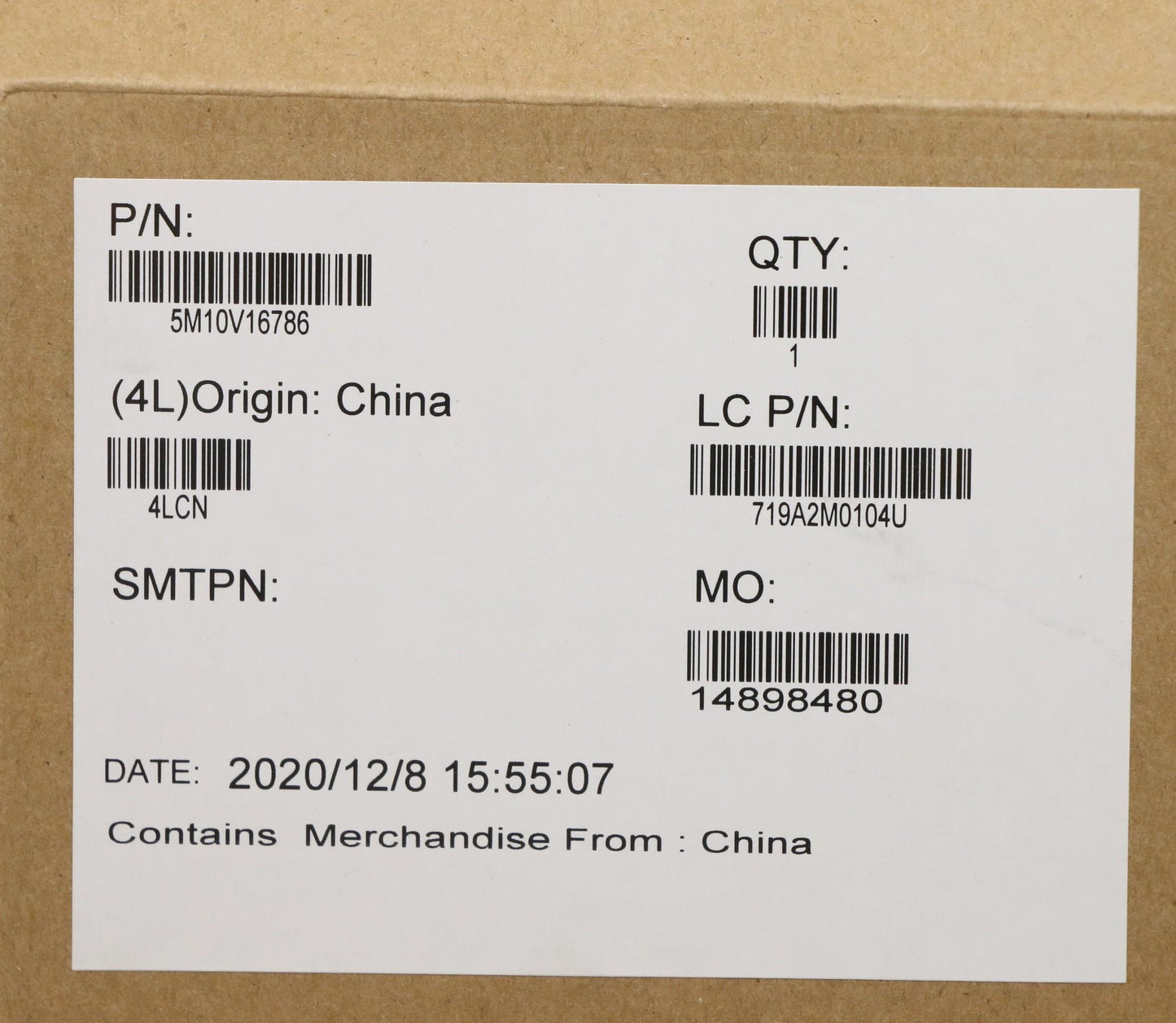 Lenovo Fccover Blt Kbd Den Uk(Srx)Nf - 5M10V16786
