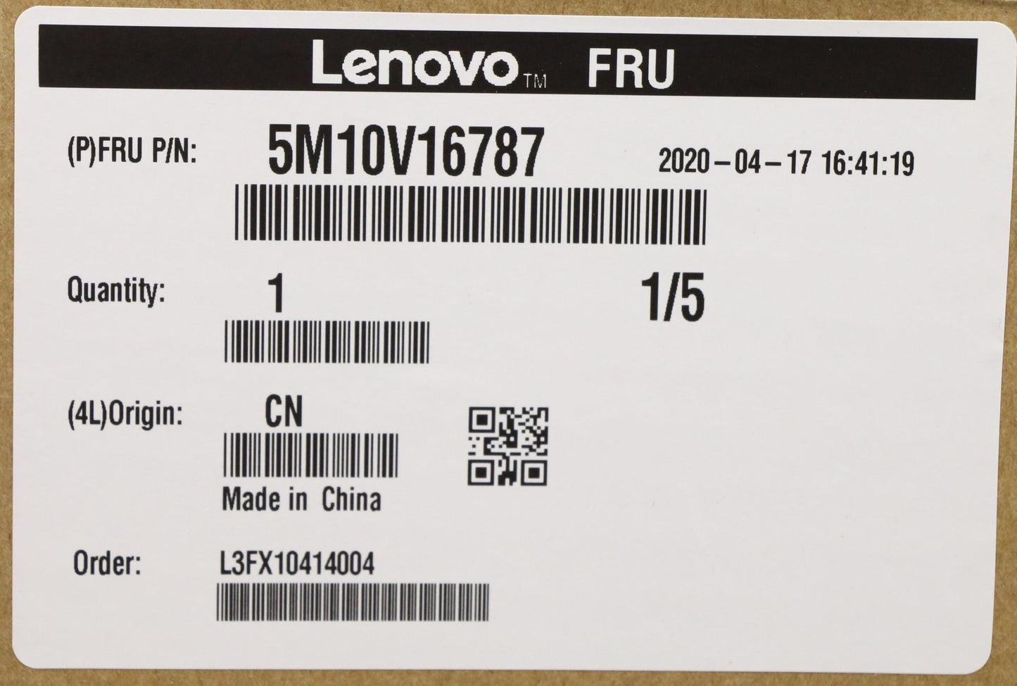 Lenovo Fccover Blt Kbd Eng Us(Ltn)Nf - 5M10V16787