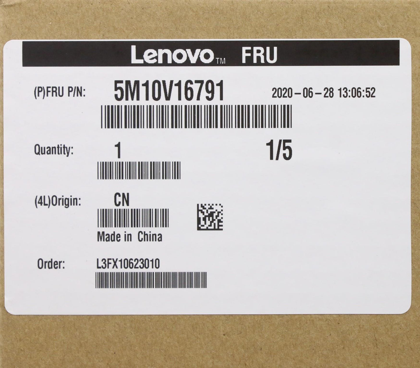 Lenovo Fccoverbltkbd Euroengus(Ltn)Nf - 5M10V16791
