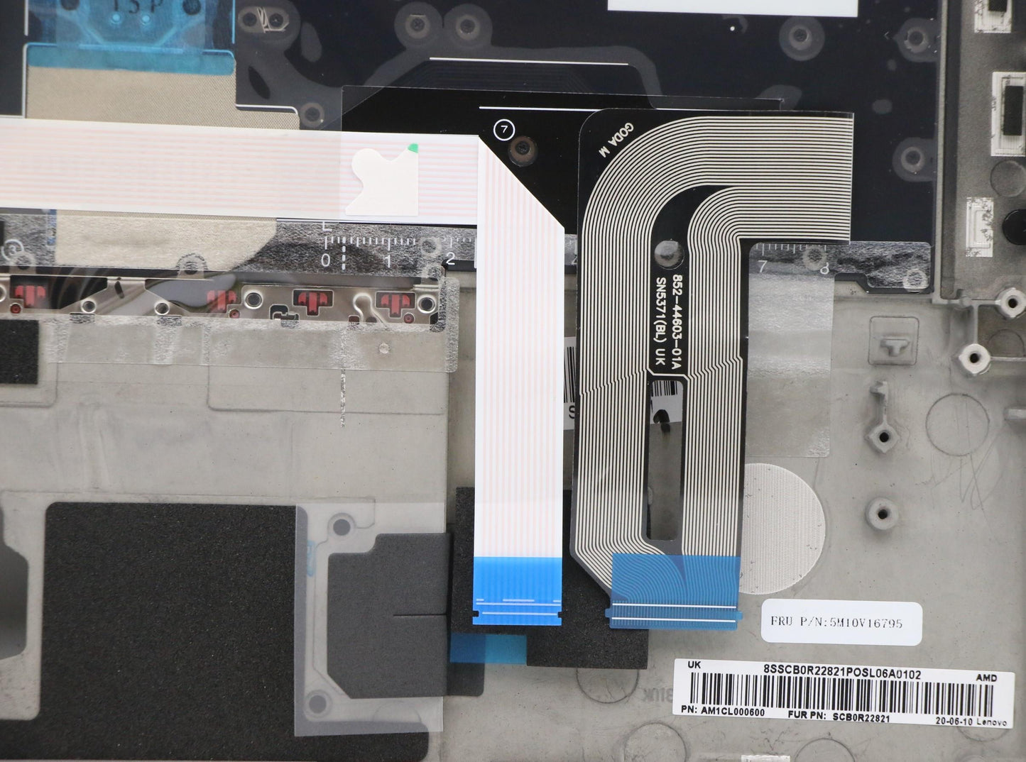 Lenovo Fccoverbltkbd Fra/Enguk(Ltn)Nf - 5M10V16795