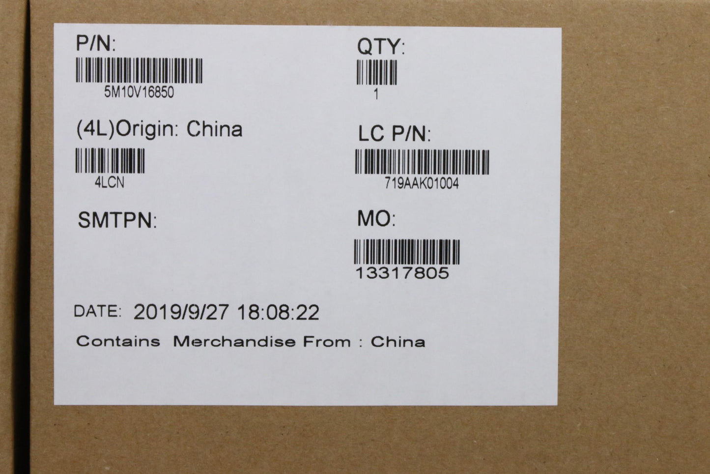 Lenovo LCD Module, FP530 UHD, OLED, Color Display - 5M10V16850