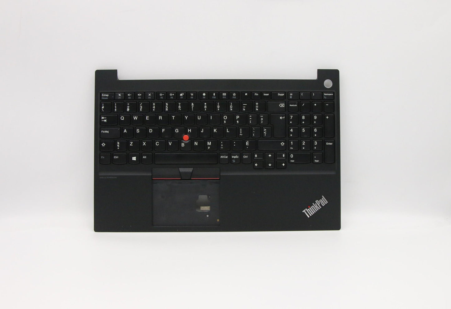 Lenovo C-Cover with Keyboard, Canadian French Layout, Black, Non-Backlit - 5M10V16863